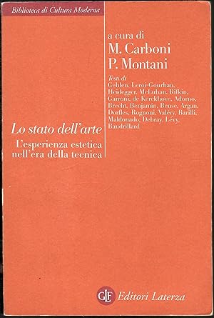 Lo stato dell'arte. L'esperienza estetica nell'era della tecnica