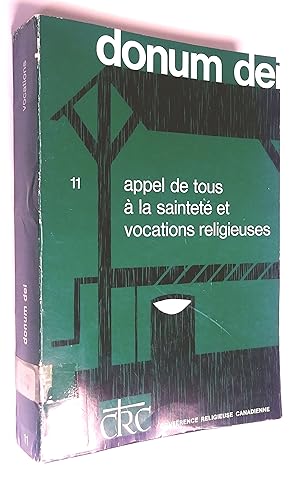 Appel de tous à la sainteté et vocations religieuses (Recensement des religieuses du Canada)