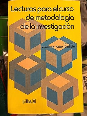 Seller image for LECTURAS PARA EL CURSO DE METODOLOGIA DE LA INVESTIGACION for sale by Librera Races