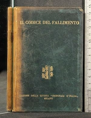 Imagen del vendedor de IL CODICE DEL FALLIMENTO a la venta por Cartarum