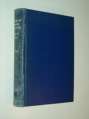 Imagen del vendedor de History of English Literature (Imperial Edition): Volume IV, Part II [Contains chapters on Criticism and History - Macaulay, Philosophy and History - Carlyle, Philosophy - Stuart Mill, Poetry - Tennyson] a la venta por Rodney Rogers