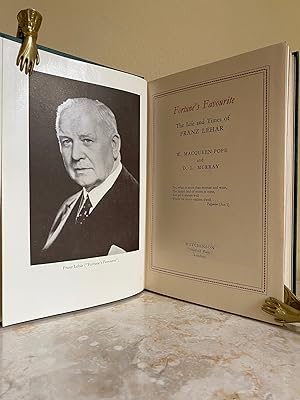 Seller image for Fortune's Favourite | The Life and Times of Franz Lehr for sale by Little Stour Books PBFA Member