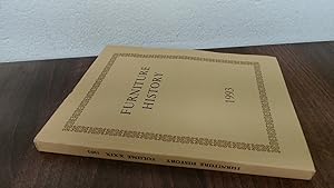 Seller image for Furniture History Volume XXIX for sale by BoundlessBookstore