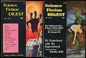 SCIENCE FICTION DIGEST. (Two issues, all published)