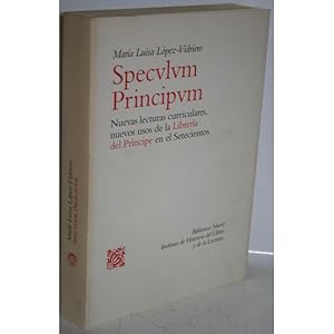 Imagen del vendedor de SPECULUM PRINCIPUM a la venta por Librera Salamb