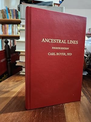 Imagen del vendedor de Ancestral Lines Fourth Edition a la venta por Nash Books
