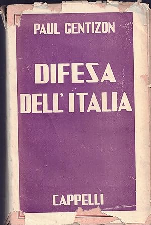 Imagen del vendedor de Difesa dell'Italia a la venta por MULTI BOOK