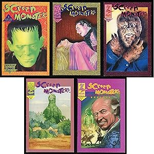 Imagen del vendedor de Screen Monsters Comic Set 1-2-3-4 Lot + Ray Harryhausen Special a la venta por CollectibleEntertainment