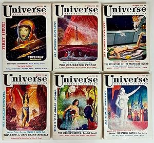 UNIVERSE SCIENCE FICTION. (Ten issues, all published)