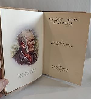 Seller image for Malachi Horan Remembers for sale by The Bookstore