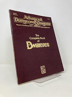 Bild des Verkufers fr The Complete Book of Dwarves (AD&D) zum Verkauf von Southampton Books