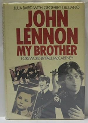 Bild des Verkufers fr John Lennon, My Brother zum Verkauf von WeBuyBooks