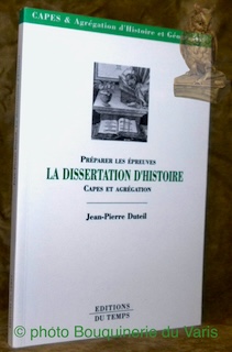Seller image for Prparer les preuves. La dissertation d'histoire. CAPES et Agrgation. for sale by Bouquinerie du Varis