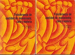 Seller image for TRANSFERENCIA DE CANTIDAD DE MOVIMIENTO, CALOR Y MATERIA. 2 TOMOS. COMPLETO for sale by LIBRERIA TORMOS