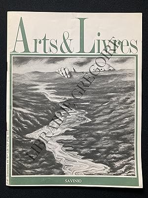 ARTS & LIVRES-N°126-127-3e-4e TRIMESTRES 1986-ALBERTO SAVINIO