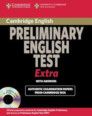 Imagen del vendedor de Cambridge Preliminary English Test Extra Student's Book with Answers and CD-ROM (PET Practice Tests) a la venta por WeBuyBooks