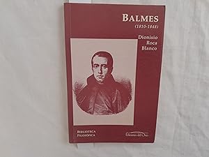 Imagen del vendedor de Balmes (1810-1848). a la venta por Librera "Franz Kafka" Mxico.