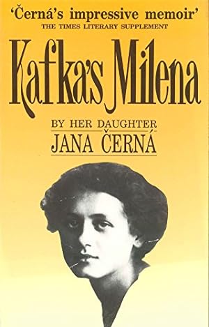 Bild des Verkufers fr Kafka's Milena: Life of Milena Jesenska zum Verkauf von WeBuyBooks
