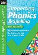 Seller image for Supporting Phonics and Spelling for ages 8-9 for sale by WeBuyBooks