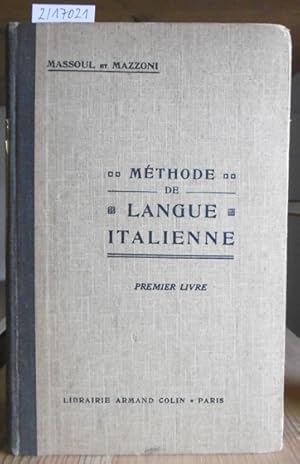 Seller image for Mthode de Langue Italienne. Premier livre. for sale by Versandantiquariat Trffelschwein