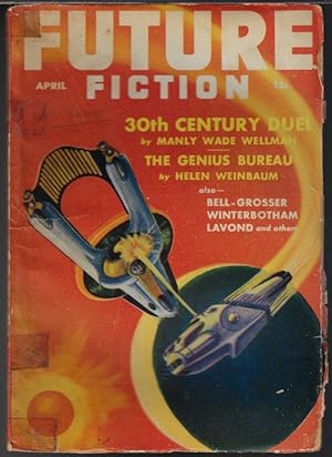 Image du vendeur pour FUTURE Combined with Science Fiction: April, Apr. 1941 mis en vente par Books from the Crypt