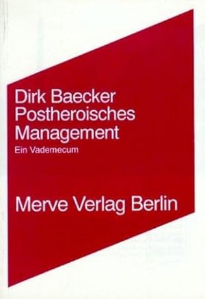 Immagine del venditore per Postheroisches Management venduto da BuchWeltWeit Ludwig Meier e.K.