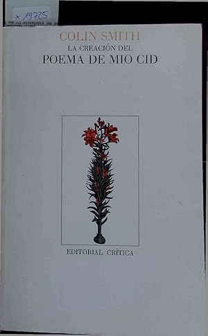 Seller image for La Creacion del Poema de Mio Cid. for sale by Antiquariat Bookfarm