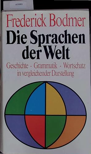 Bild des Verkufers fr Die Sprachen der Welt. Geschichte - Grammatik - Wortschatz in vergleichender Darstellung. zum Verkauf von Antiquariat Bookfarm