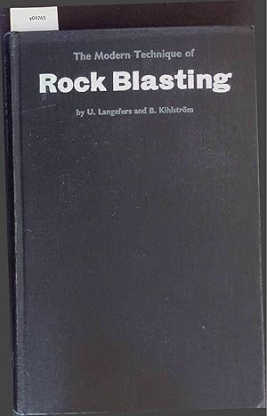 Seller image for The Modern Technique of Rock Blasting. for sale by Antiquariat Bookfarm