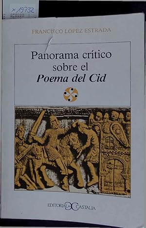 Imagen del vendedor de Panorama crtico sobre el Poema del Cid. a la venta por Antiquariat Bookfarm