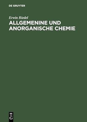 Seller image for Allgemeine und anorganische Chemie : ein Lehrbuch fr Studenten mit Nebenfach Chemie. for sale by Antiquariat Thomas Haker GmbH & Co. KG