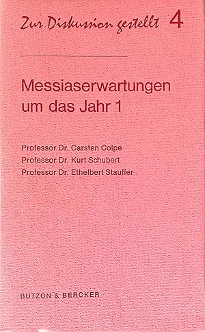 Immagine del venditore per Messiaserwartungen um das Jahr 1. Zur Diskussion gestellt 4. venduto da books4less (Versandantiquariat Petra Gros GmbH & Co. KG)