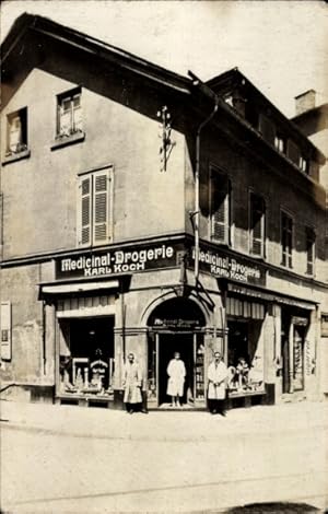 Foto Ansichtskarte / Postkarte Medicinal-Drogerie Karl Koch, Apotheke