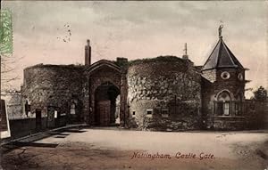 Ansichtskarte / Postkarte Nottingham East Midlands England, Castle-Gate