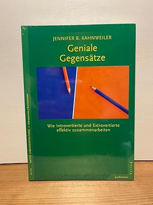 Bild des Verkufers fr Geniale Gegenstze: Wie Introvertierte und Extrovertierte effektive zusammenarbeiten zum Verkauf von Buchhandlung Neues Leben