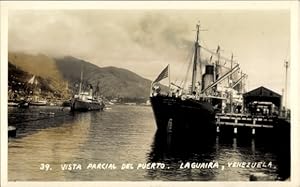 Ansichtskarte / Postkarte La Guaira Venezuela, Teilansicht des Hafens