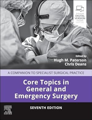 Seller image for Core Topics in General & Emergency Surgery: A Companion to Specialist Surgical Practice for sale by moluna