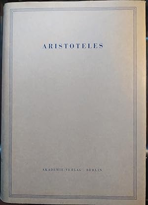 - Physikvorlesung. Hans Wagner (Übers.). Aristoteles Werke in deutscher Übersetzung Band 11.