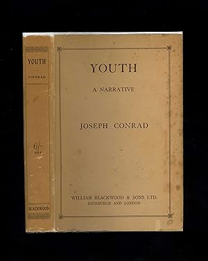 Seller image for YOUTH: A NARRATIVE AND TWO OTHER STORIES - HEART OF DARKNESS; THE END OF THE TETHER (Later printing in dustwrapper) for sale by Orlando Booksellers