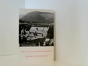 Bild des Verkufers fr Fhrer zu vor- und frhgeschichtlichen Denkmlern, Bd. 35: Goslar, Bad Harzburg Bd. 35. Goslar, Bad Harzburg zum Verkauf von Book Broker