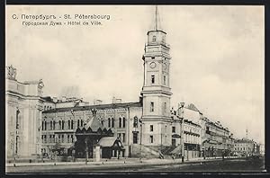 Ansichtskarte St. Pétersbourg, Hotel de Ville