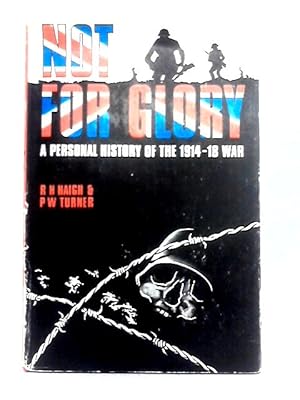 Imagen del vendedor de Not For Glory a la venta por World of Rare Books