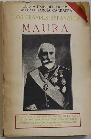 Bild des Verkufers fr Los grandes espaoles. Maura (v. III) zum Verkauf von Librera Alonso Quijano