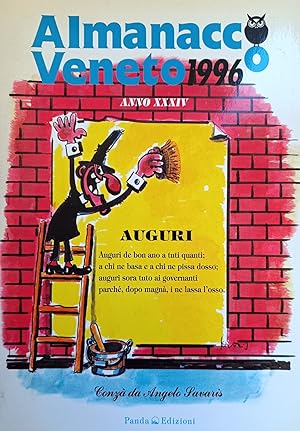 Imagen del vendedor de ALMANACCO VENETO 1996 a la venta por libreria minerva