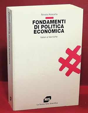 Seller image for Fondamenti di politica economica. Valori e tecniche for sale by Florentia Libri