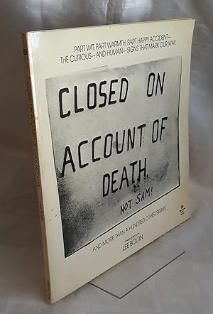 Closed on Account of Death. Not Sam!