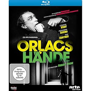 Immagine del venditore per Orlacs Hnde (1923) (Neuauflage) [Blu-ray] venduto da artbook-service