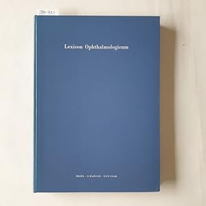 Lexicon ophthalmologicum, multilingual ophthalmological dictionary