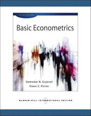 Immagine del venditore per Basic Econometrics (Int'l Ed) venduto da WeBuyBooks