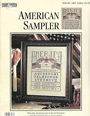 Seller image for American Sampler [Leisure Arts 83063 Pamphlet] for sale by Vada's Book Store